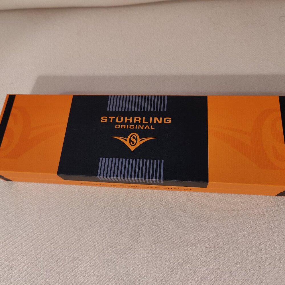 Men's Black Stuhrling Watch